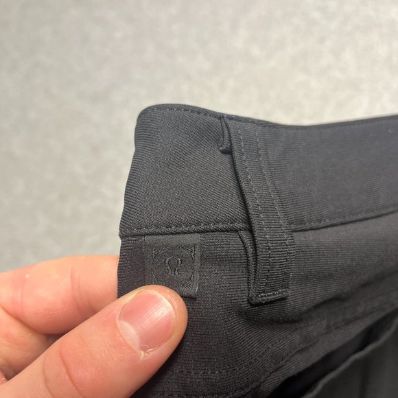 Lululemon Pants Mens 34x31 Black Chino ABC Pant Classic Mid Rise Four Way Stretc - Picture 10 of 11